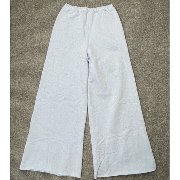 Free People FP Movement Women Small For The Win Wide-Leg Pants Blue Slouchy NWOT - Picture 6 of 9
